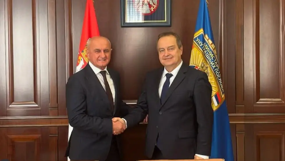 (FOTO) Sastanak Đokića i Dačića o aktuelnim temama u Srpskoj i Srbiji