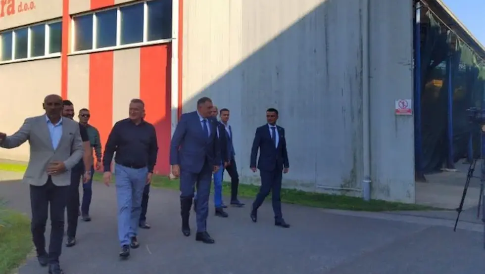 Dodik posjetio kompaniju Agroflor u Kozarskoj Dubici