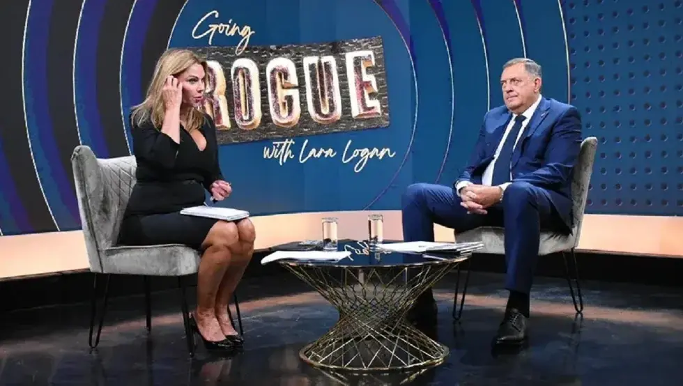 Evo kada će biti emitovan podkast Lare Logan sa predsjednikom Srpske