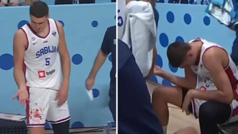 Nikola Jović krvav napustio teren