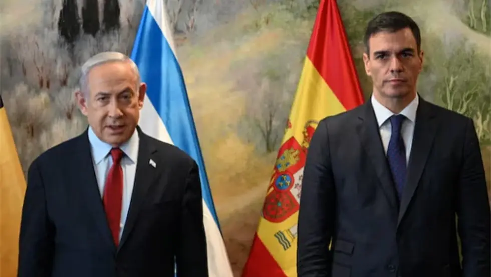 Benjamin Netanjahu i Pedro Sančez