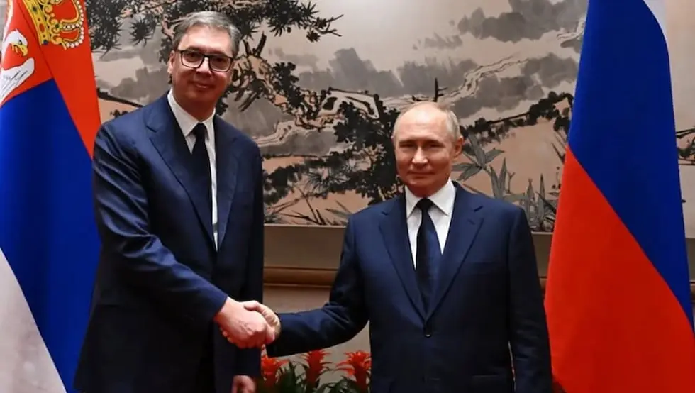 Aleksandar Vučić i Vladimir Putin