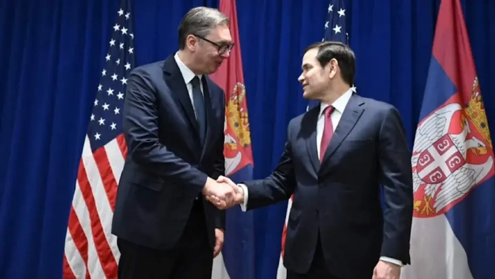 Vučić se sastao sa Markom Rubiom