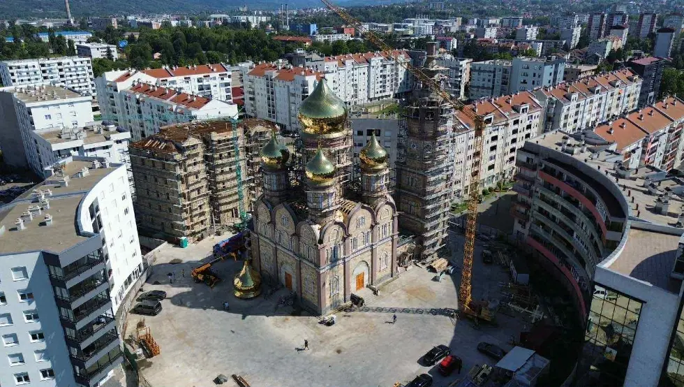 POZIV VJERNICIMA: Prva Liturgija u “srpsko-ruskom” hramu 21. septembra