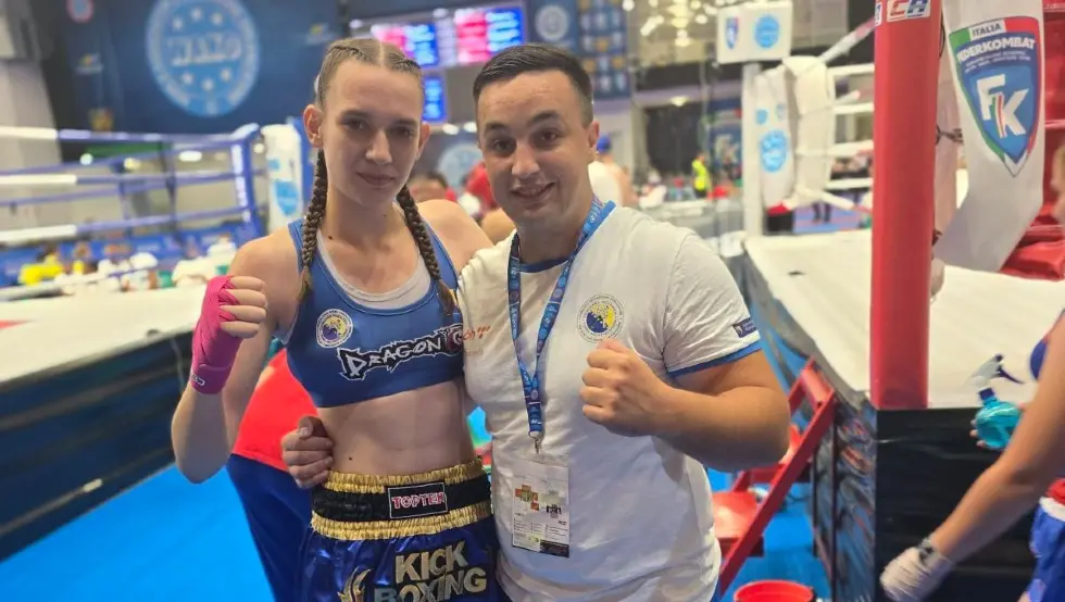 Nikolina Cvijetić iz Nevesinja evropska prvakinja u kik-boksu