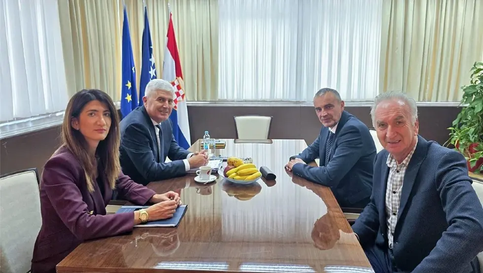 Čović se sastao sa predstavnicima SDS-a