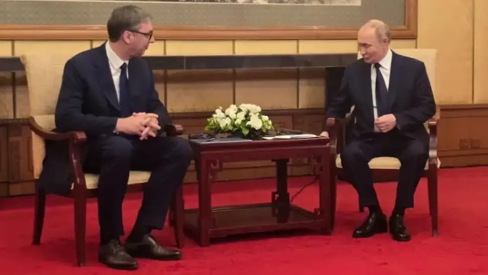 Sastali se Putin i Vučić