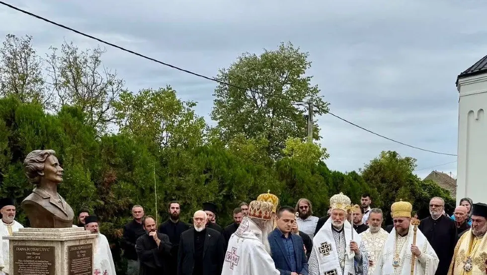Diana Budisavljević dobila spomen-obilježje u manastiru u Jasenovcu
