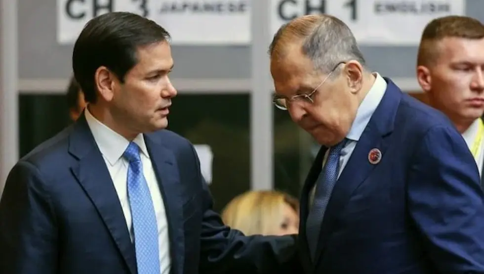 Mark Rubio i Sergej Lavrov