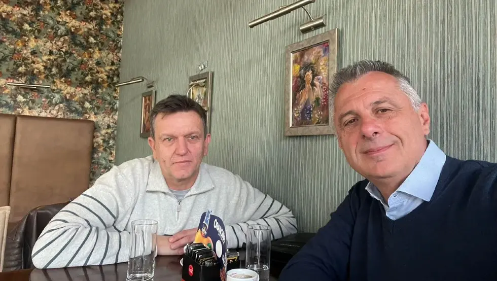 Radojičić na kafi sa Blanušom: Otkrio o čemu su razgovarali