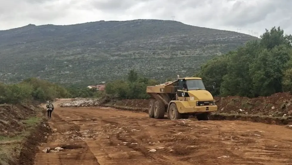Јанковић обишао градилиште на источној обилазници Требиња