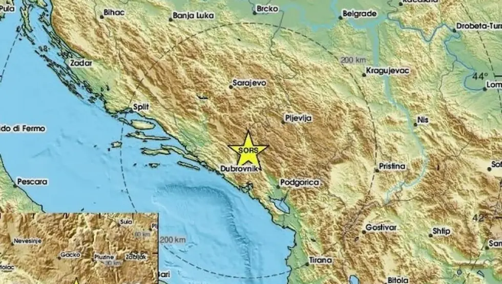 Земљотрес Билећа