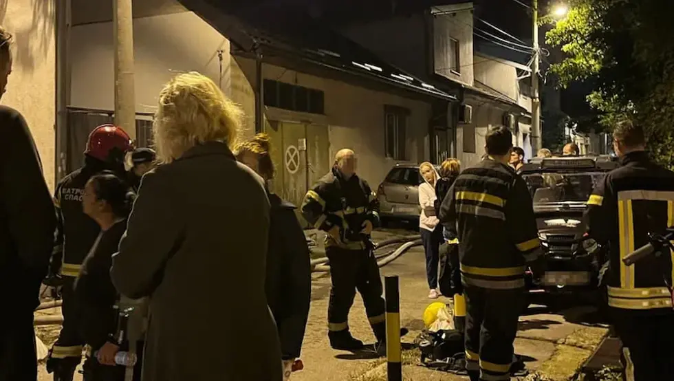 Požar u Zemunu