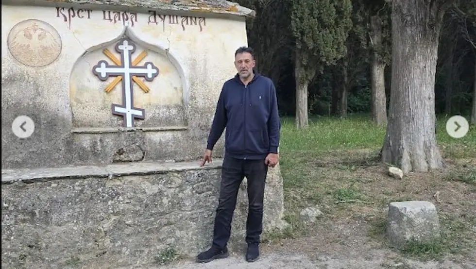 Divac na Hilandaru