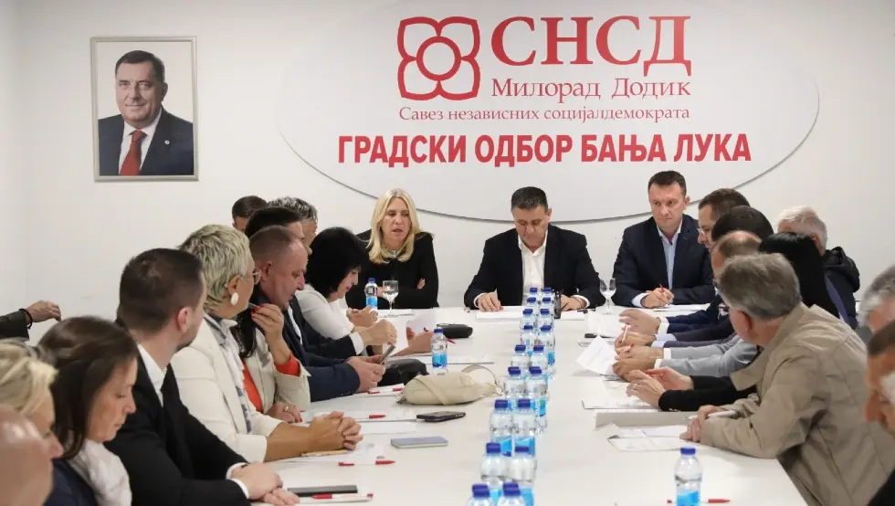 Gradski odbor SNSD Banjaluka: Puna podrška kandidaturi Siniše Karana za predsjednika Srpske