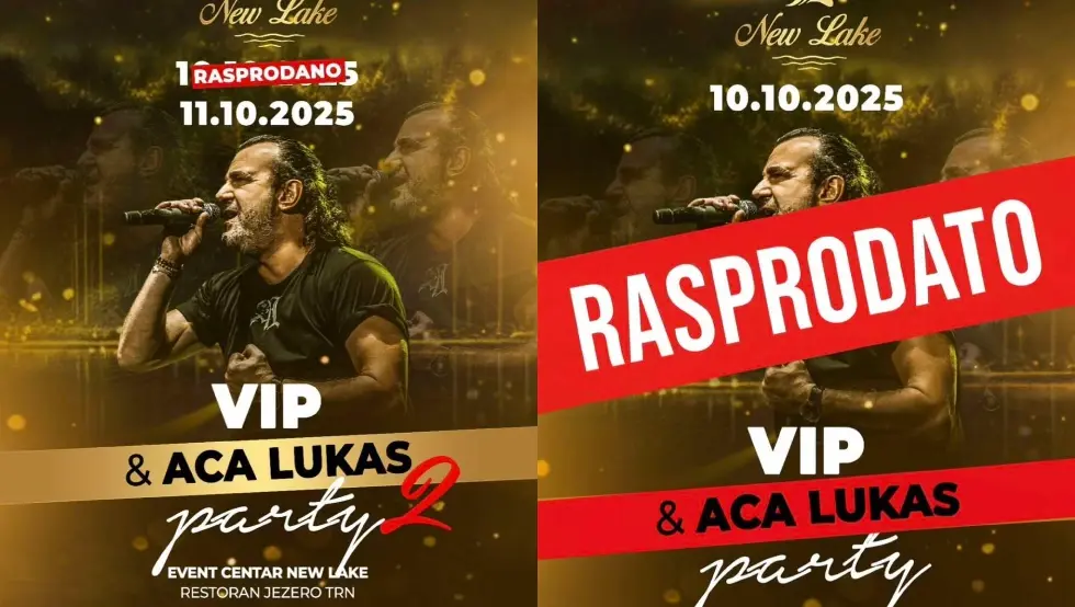 Nezapamćeno interesovanje: Aca Lukas rasprodao prvu noć i zakazao drugo veče u New Lake-u!