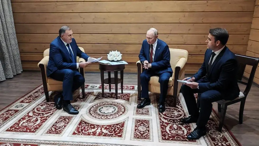Milorad Dodik i Vladimir Putin