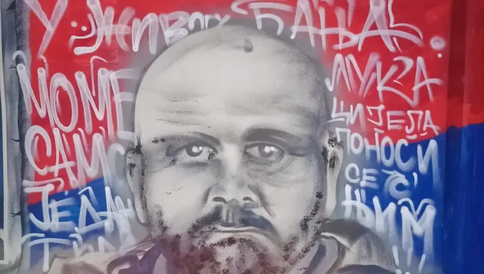 Мурал у част Младена Жижовића освануо на Градском стадиону