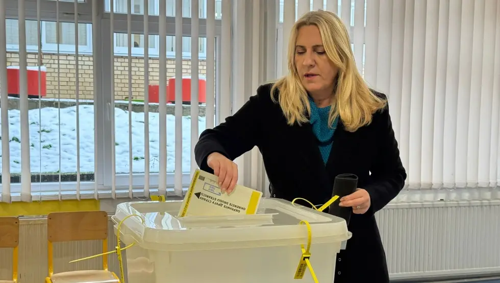 Жељка Цвијановић гласала у Бањалуци