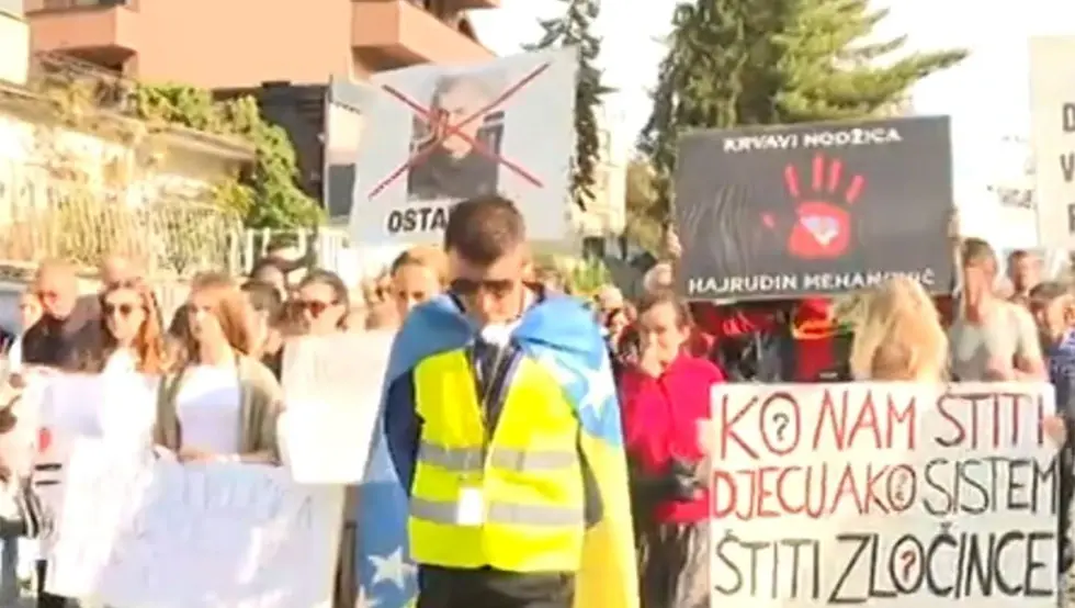 Протестна шетња у Тузли због злостављања дјевојчица