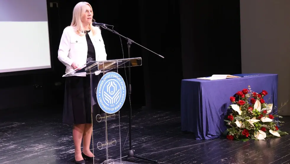 Жељка Цвијановић свечаност Универзитет