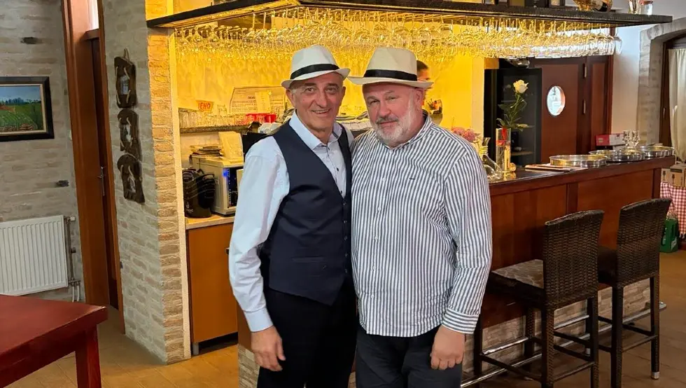 Стево Баштинац и Душко Милуновић