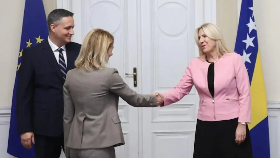 Жељка Цвијановић и Каја Калас