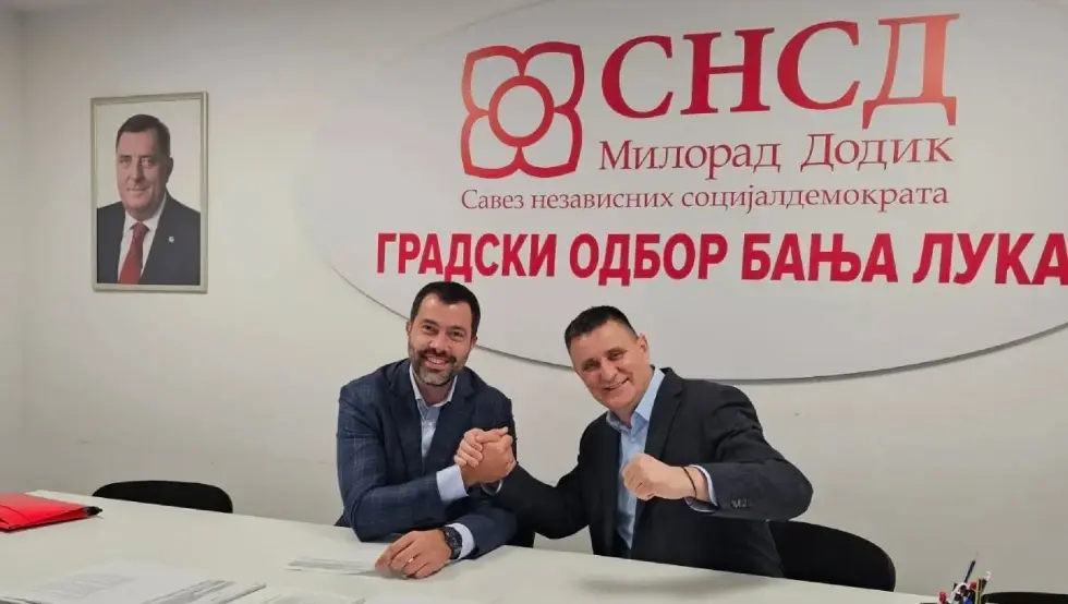 Игор Додик и Владо Ђајић одржали радни састанак: "Побиједиће Српска!"