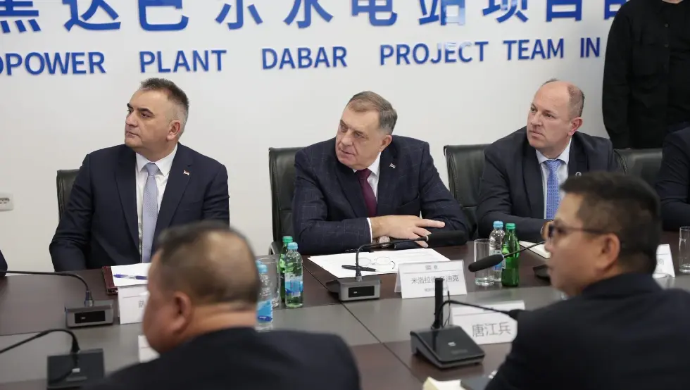 Додик и Минић у Берковићима: Присуствују презентацији доводног тунела ХЕ "Дабар"