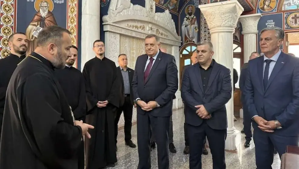 Каран и Додик у Теслићу