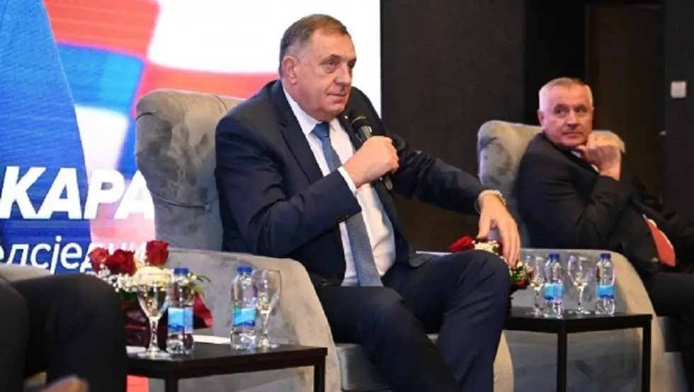 Додик: Каран ће наставити да чува, јача и развија Српску