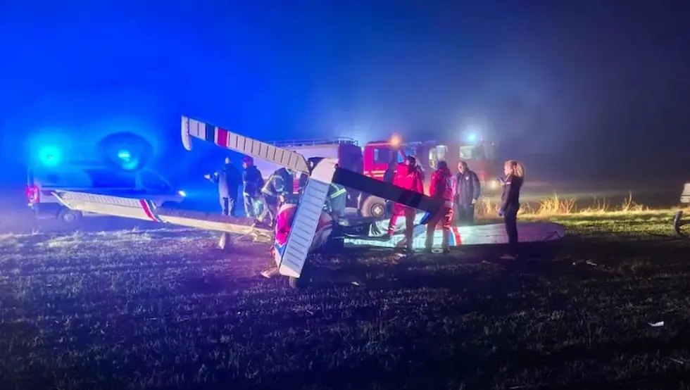 Пао авион у Србији