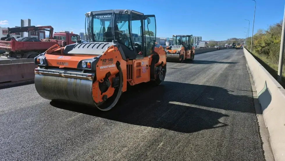 Асфалтирање Клашнице брза цеста