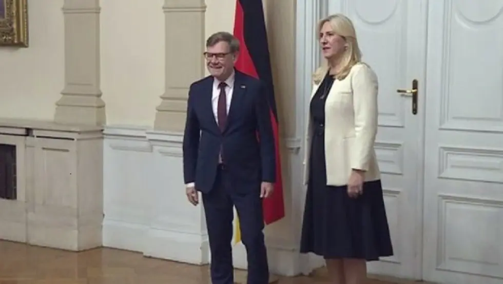 Цвијановић се састала са њемачким министром иностраних послова