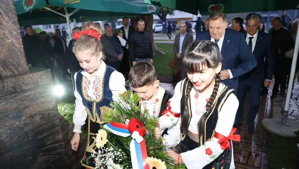 Милорад Додик и Синиша Каран