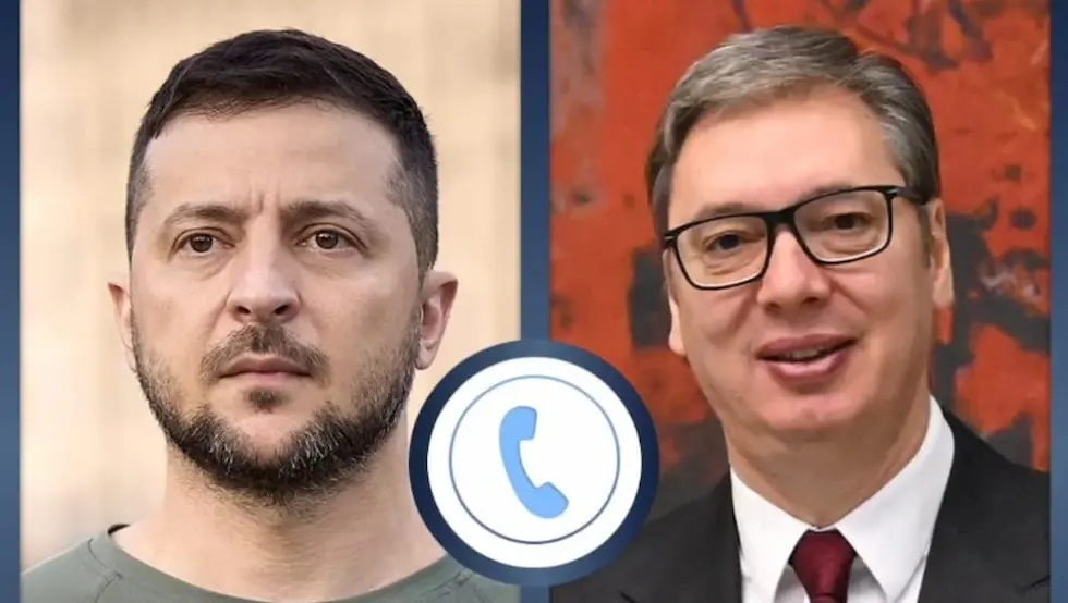 Владимир Зеленски и Александар Вучић