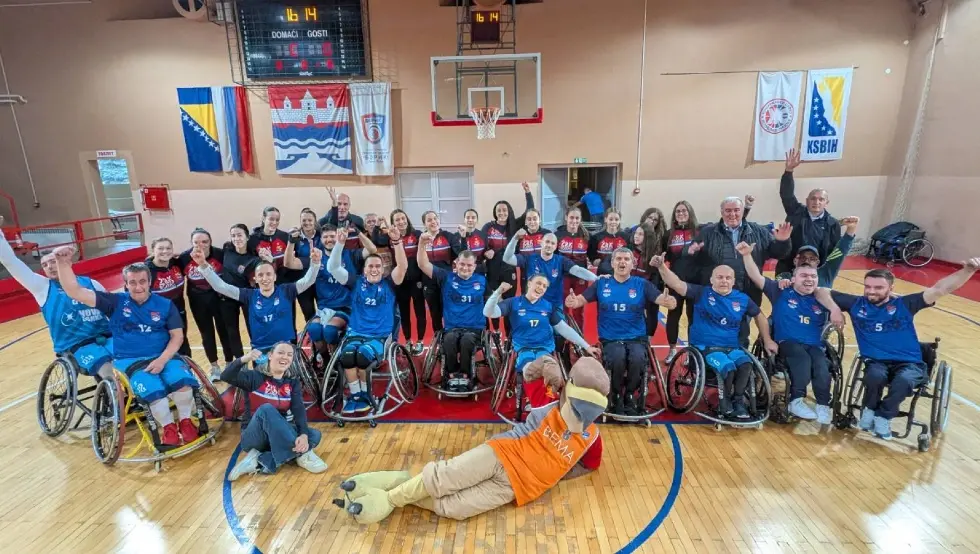 Кошарка у колицима БиХ: Побједа Врбаса