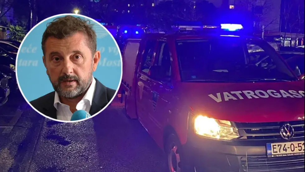 запаљено ауто