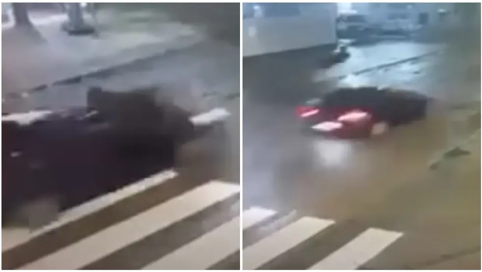 Пјешак тешко повријеђен у Бијељини, објављен снимак несреће