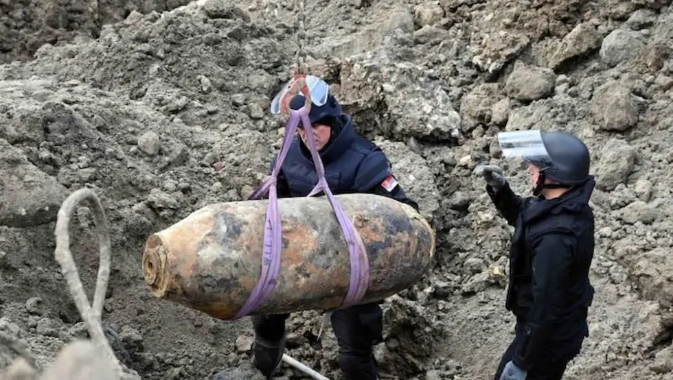 Београд на води: Уклоњена заостала бомба из Другог свјетског рата