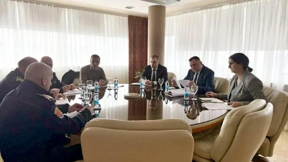 Будимир са руководством Ватрогасног савеза Републике Српске