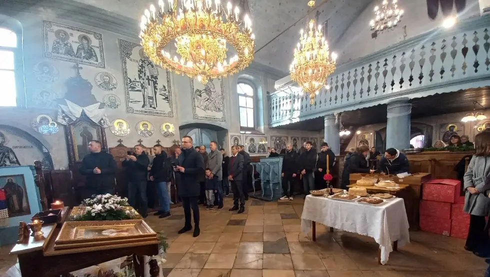 Света литургија поводом 300 година Цркве