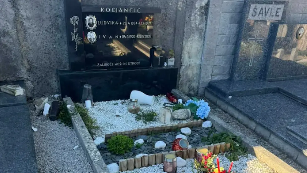 Скрнављење гробова у Словенији