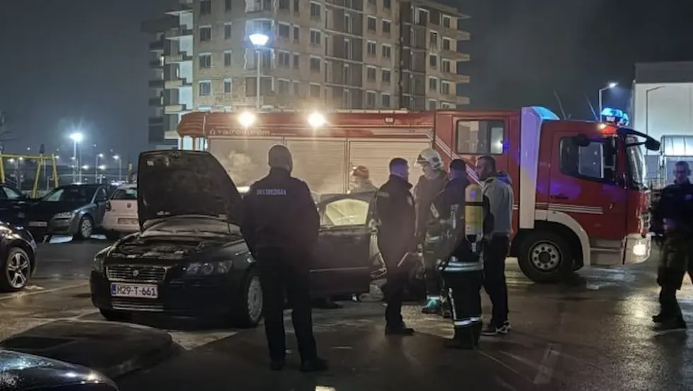 Запалио се аутомобил у Добоју