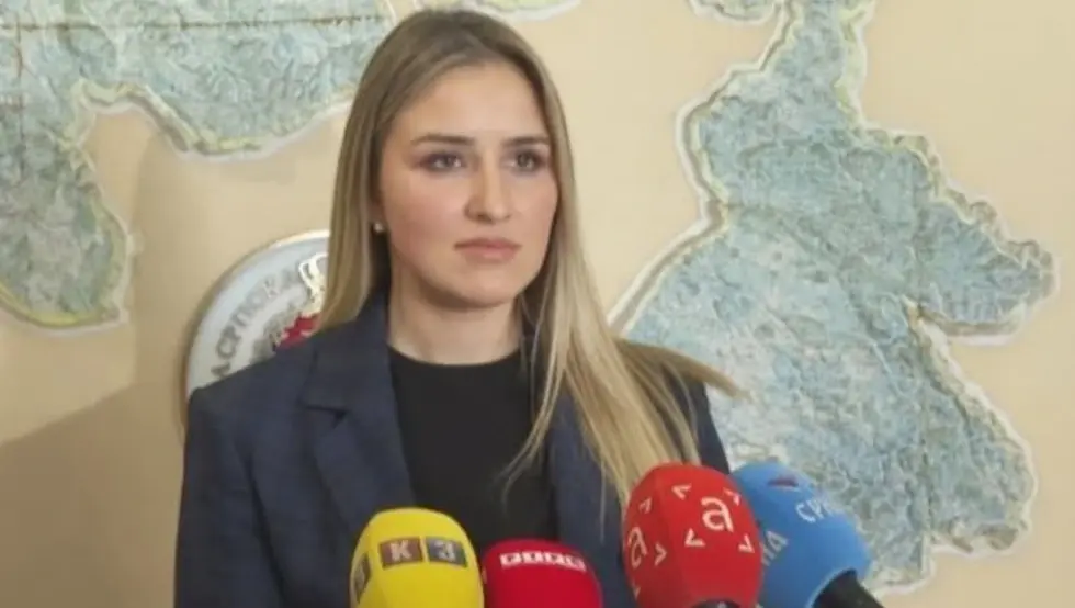 Предсједница Омладинског савјета Српске Дијана Гашић