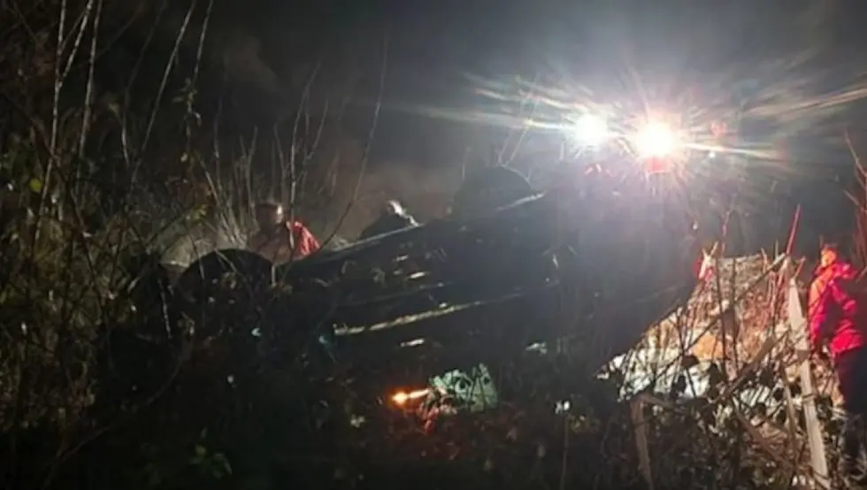 Тешка несрећа код Жепча: Ауто слетио с недовршеног надвожњака