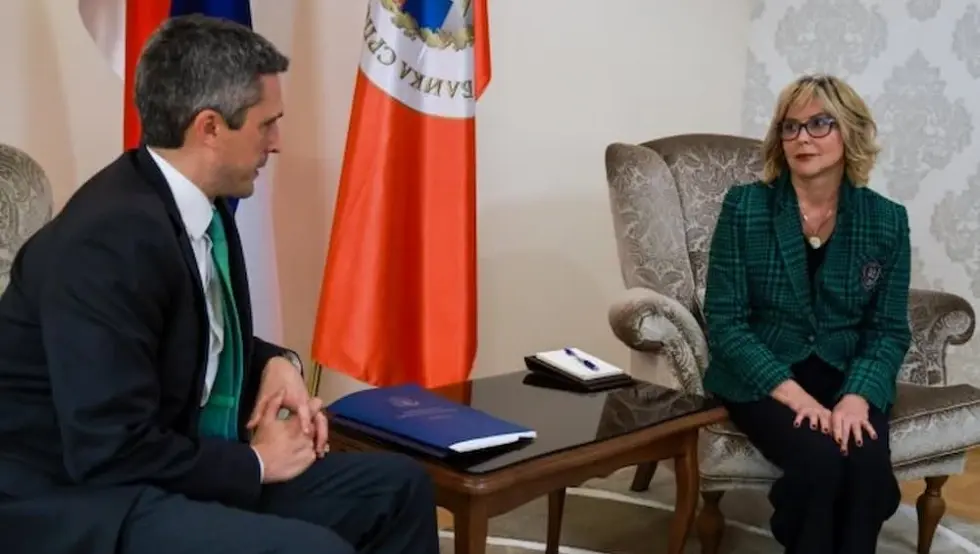 Тришић Бабић са Флемингом