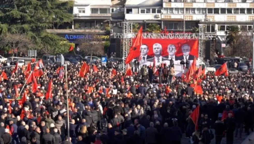 У Скопљу одржан скуп подршке бившим вођама ОВК