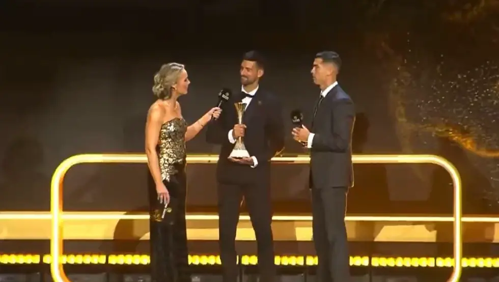 Новак Ђоковић добио награду за достигнућа у спорту