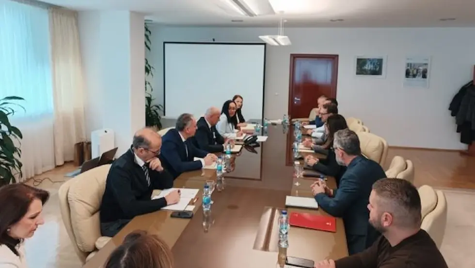 Ђокић са представницима компаније "Vesuvius": Јачање сектора металургије у Српској